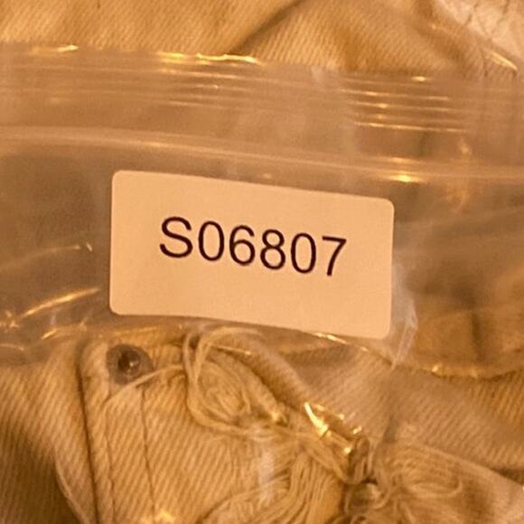 BDG Womens Jeans Off White High Rise Baggy Ripped Distressed 100% Cotton 27 - Picture 15 of 15